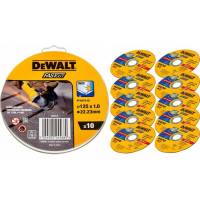 DeWALT DT43972 INDUSTRIAL, 125х1х22,2 мм -10шт