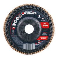 OKINAWA CERAMIC 125-40P-CS Шлифовально-лепестковый диск