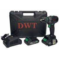 Аккумуляторная дрель-шуруповерт DWT ABSP-20 DNF-2 BMC