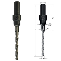 CMT Сверло конфирмат SP 10,6x87 Z=2 S=9 RH