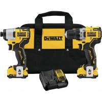 НАБОР DeWALT DCK221F2 БЕСЩЕТОЧНЫЙ 12V MAX