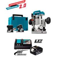 ФРЕЗЕР MAKITA  DRT50ZJX2+191A25-2 (BL1830B+DC18RC)