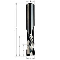 CMT СПИРАЛЬНАЯ  МОНОЛИТНАЯ 8X32X80 Z=2+2 S=8 RH